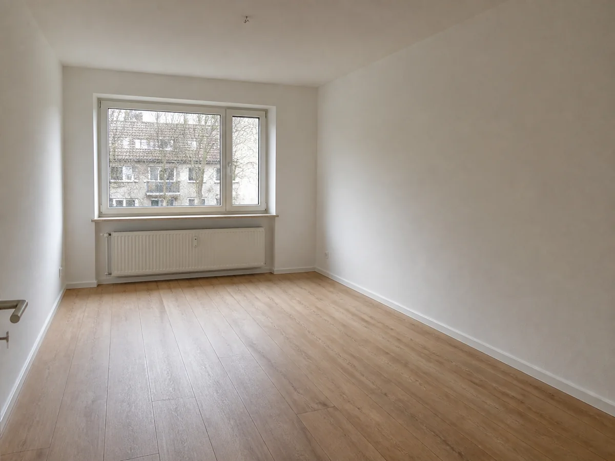 Beispielhafte Abschlussansicht einer Wohnung